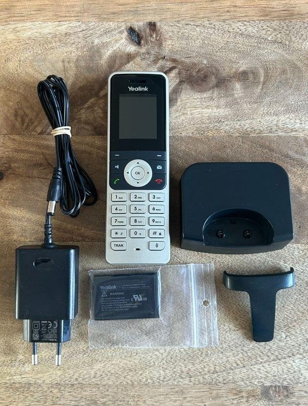 ️ ➡️ Yealink SIP-W53H W53H W53 Dect Accu Clip Lader, Telecommunicatie, Ophalen of Verzenden, Refurbished, 1 handset