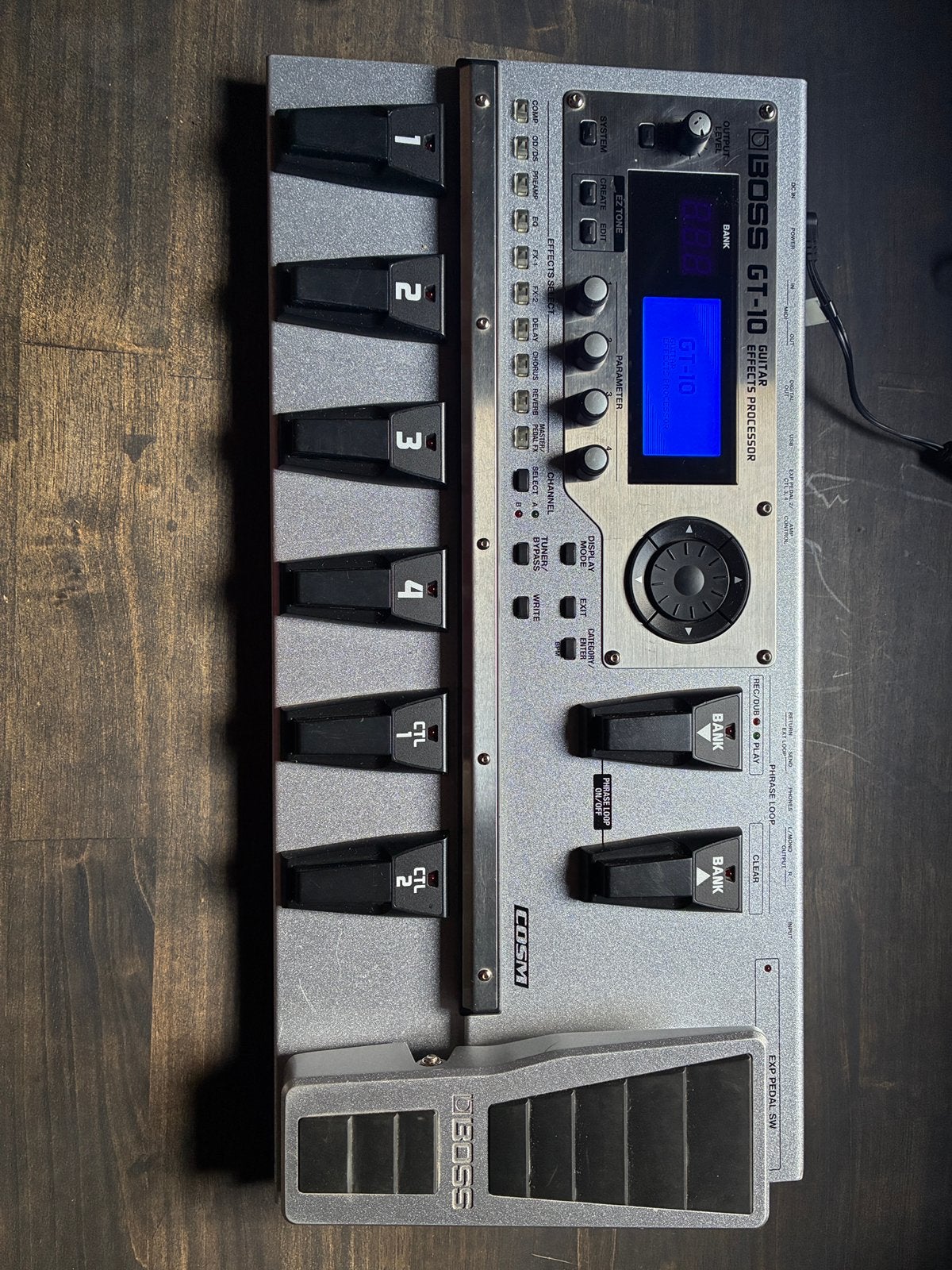 BOSS GT-10 Multieffect Processor (Inclusief Voeding), Muziek en Instrumenten, Ophalen of Verzenden, Zo goed als nieuw, Reverb