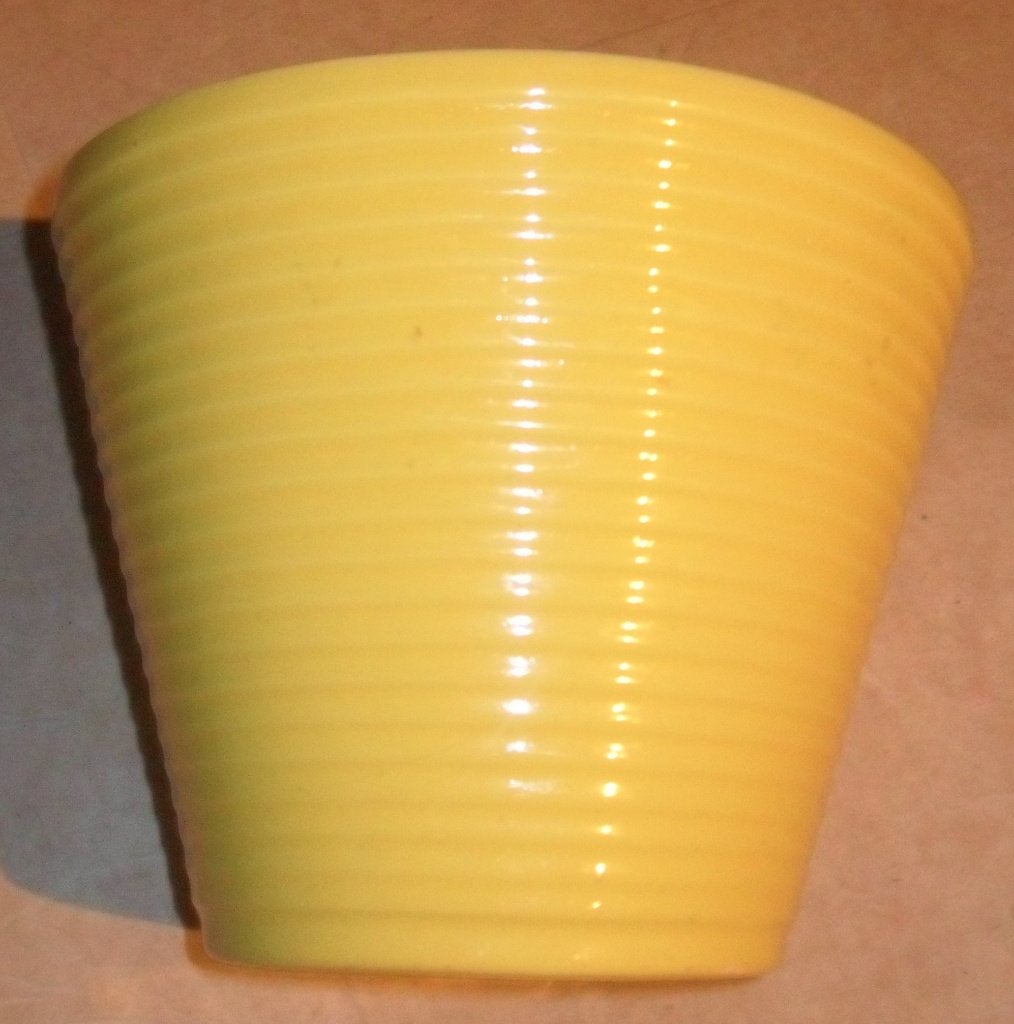 Pot de fleur jaune, Enlèvement ou Envoi