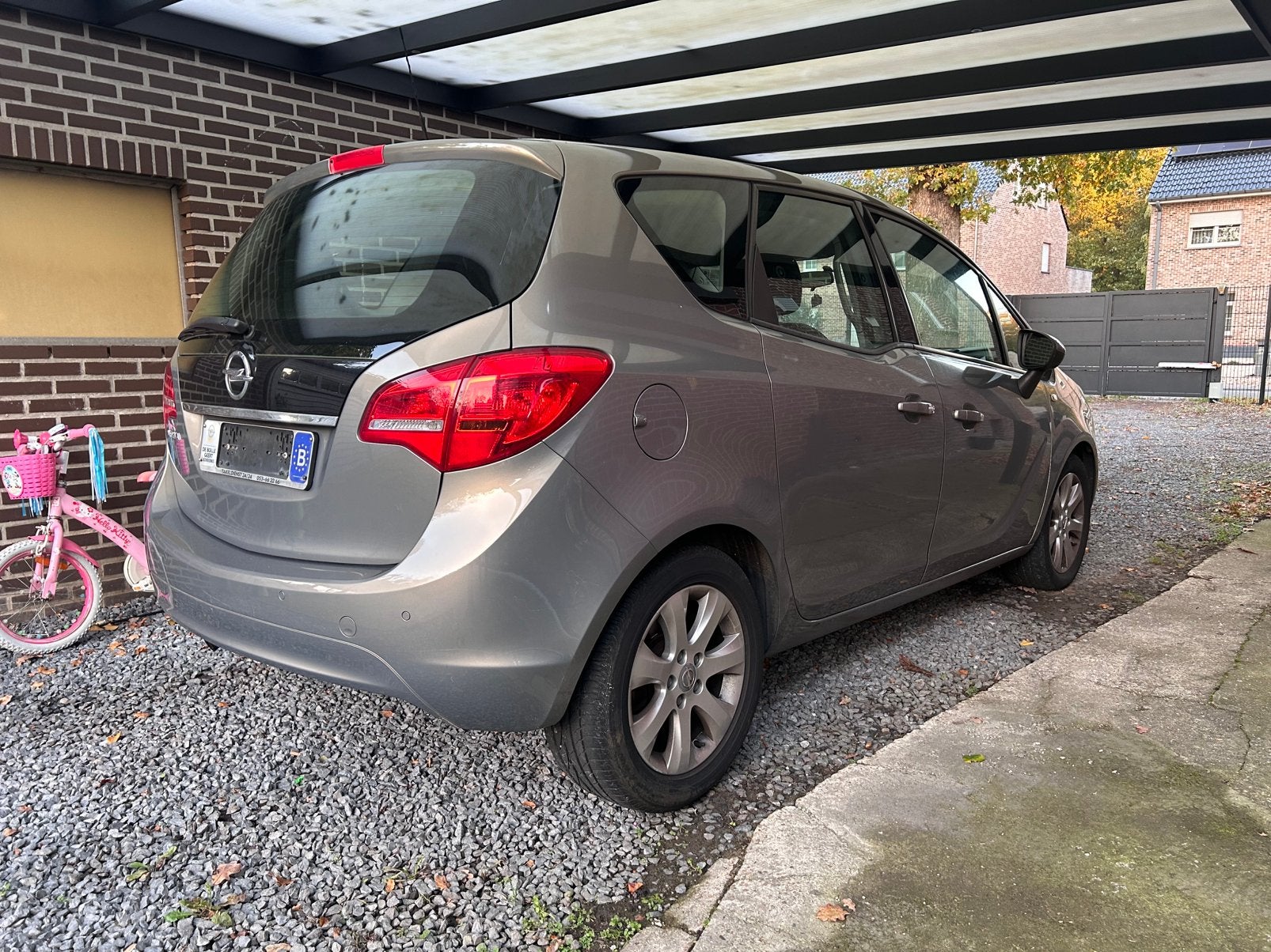 Opel Meriva 1.4i, Auto's, Voorwielaandrijving, Zwart, Particulier, Meriva