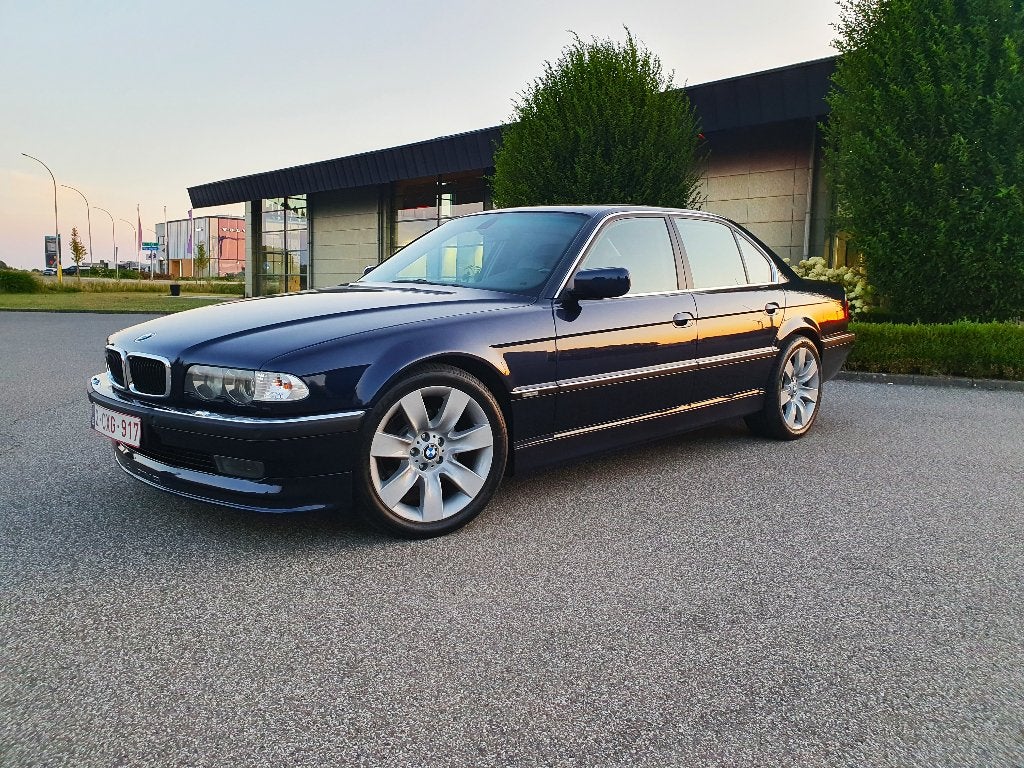JANTES ORIGINE * BMW * 19 POUCES * E38 * 4 NVX PNEUS *, Enlèvement, 19 pouces, Pneus été, Jante(s)