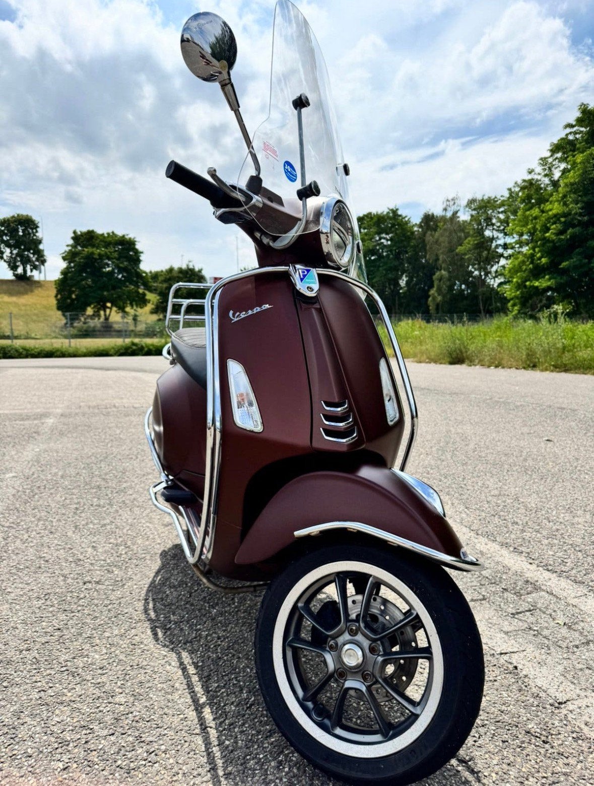 Vespa Primavera, Enlèvement, Comme neuf