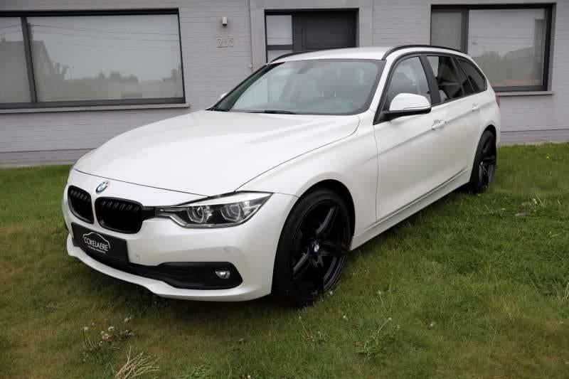 BMW 318dA Touring LED/Navi/PDC/Cruise/Bluetooth/19", Achat, Entreprise, 109 g/km, Noir