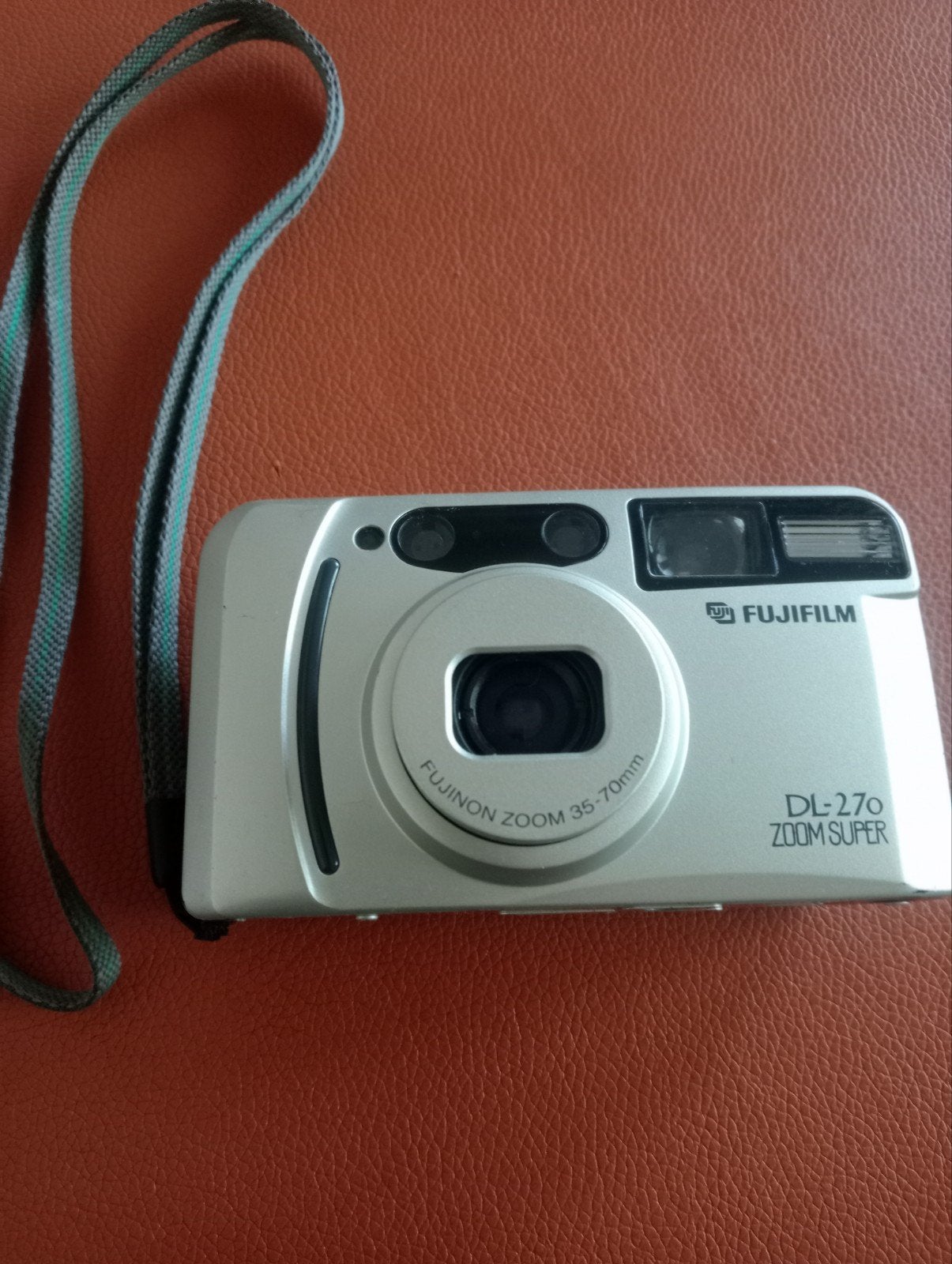 FUJIFILM analoge camera DL-270 Zoom Super, Audio, Tv en Foto, Ophalen of Verzenden, Gebruikt, Compact, Overige Merken