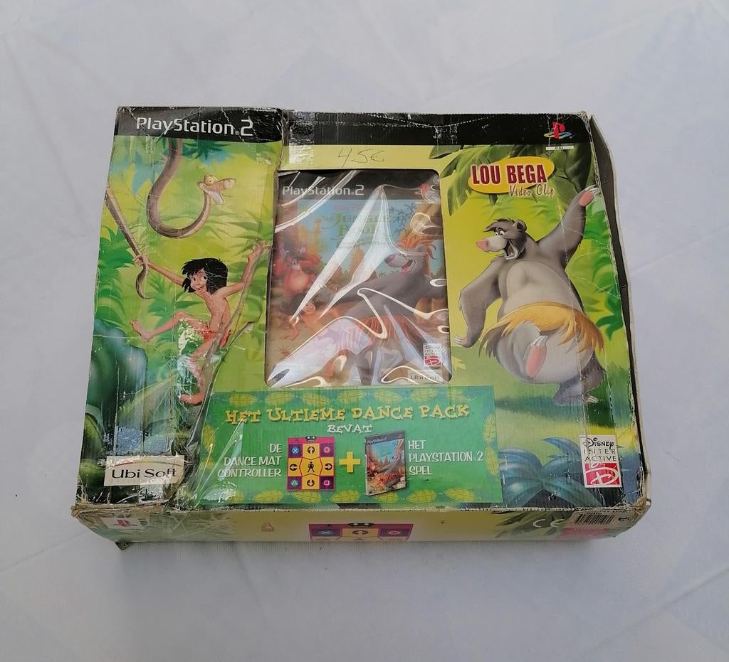 Jungle Book Groove gezelschapsspel en vloerkleed, Avontuur en Actie, Gebruikt, Ophalen of Verzenden, 3 spelers of meer