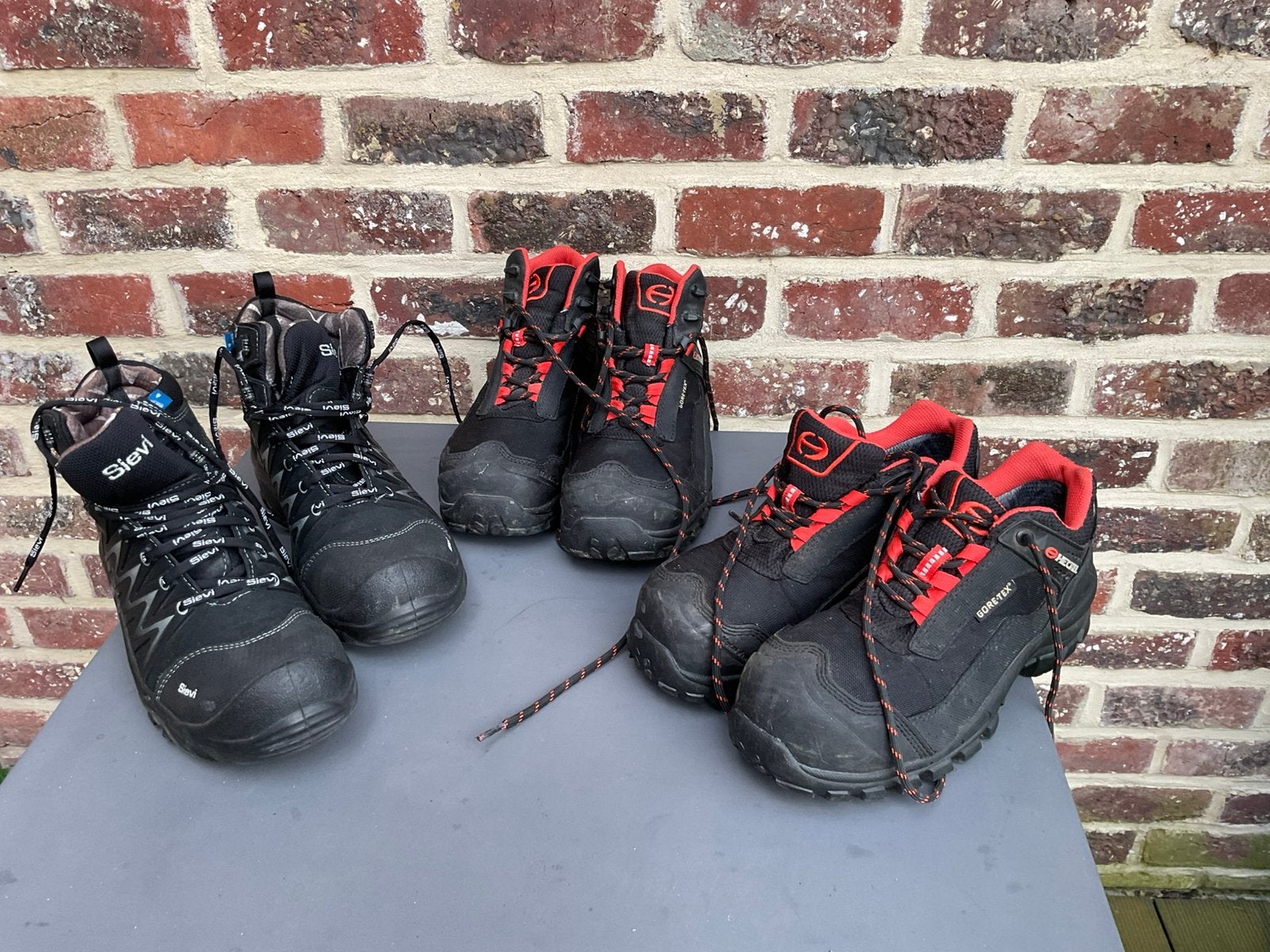 Chaussures de sécurité imperméables sans métal S3 taille 39, Enlèvement, Utilisé