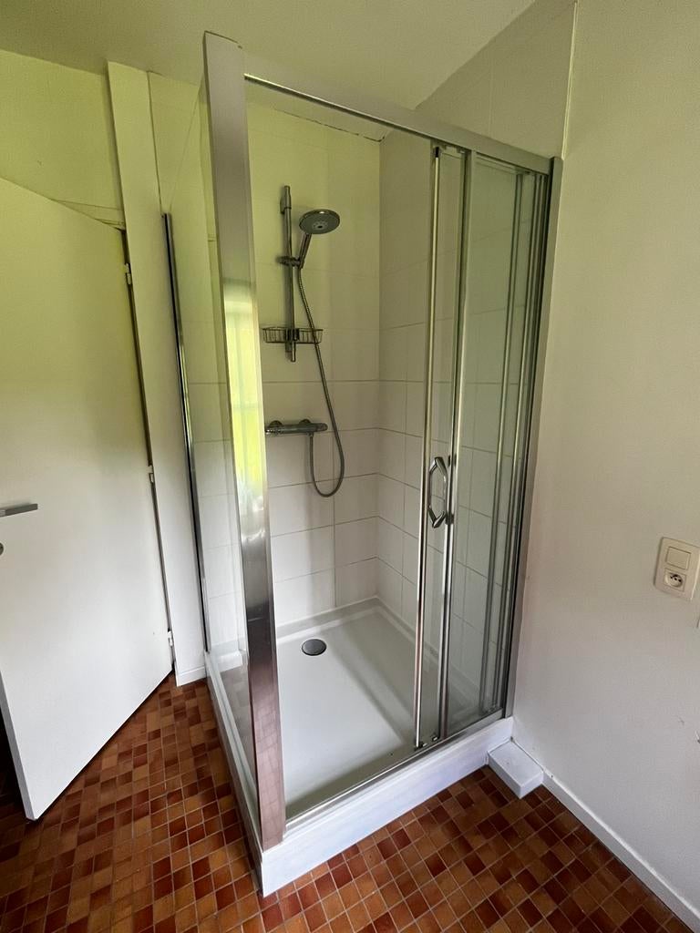 Complete douchecabine met douchebak en kranen, Huis en Inrichting, Ophalen, Gebruikt, Met douche