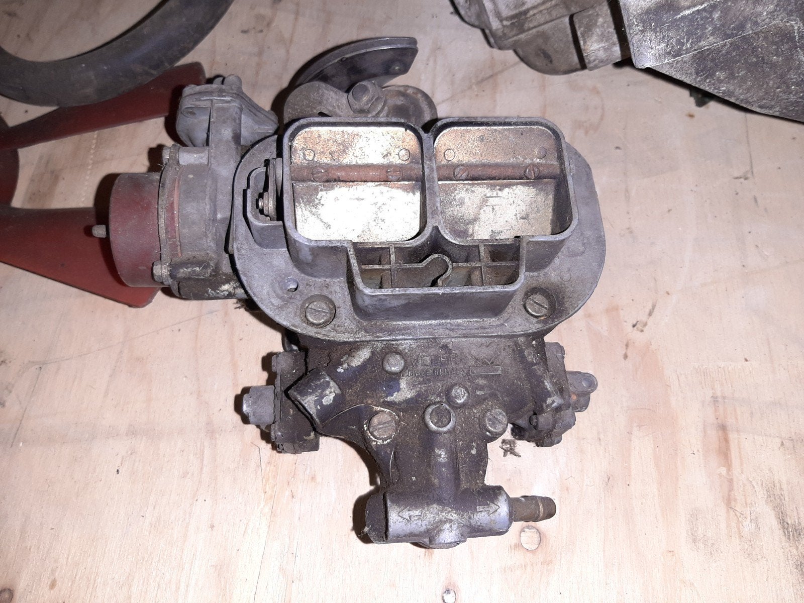 Oude Ford carburateur WEBER, Ophalen of Verzenden, Gebruikt, Ford