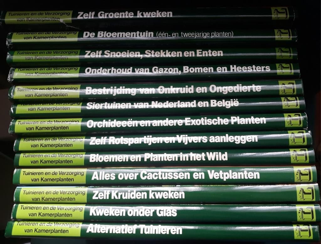 13 boeken over tuin, tuinieren, kweken, ..., Boeken, Ophalen of Verzenden