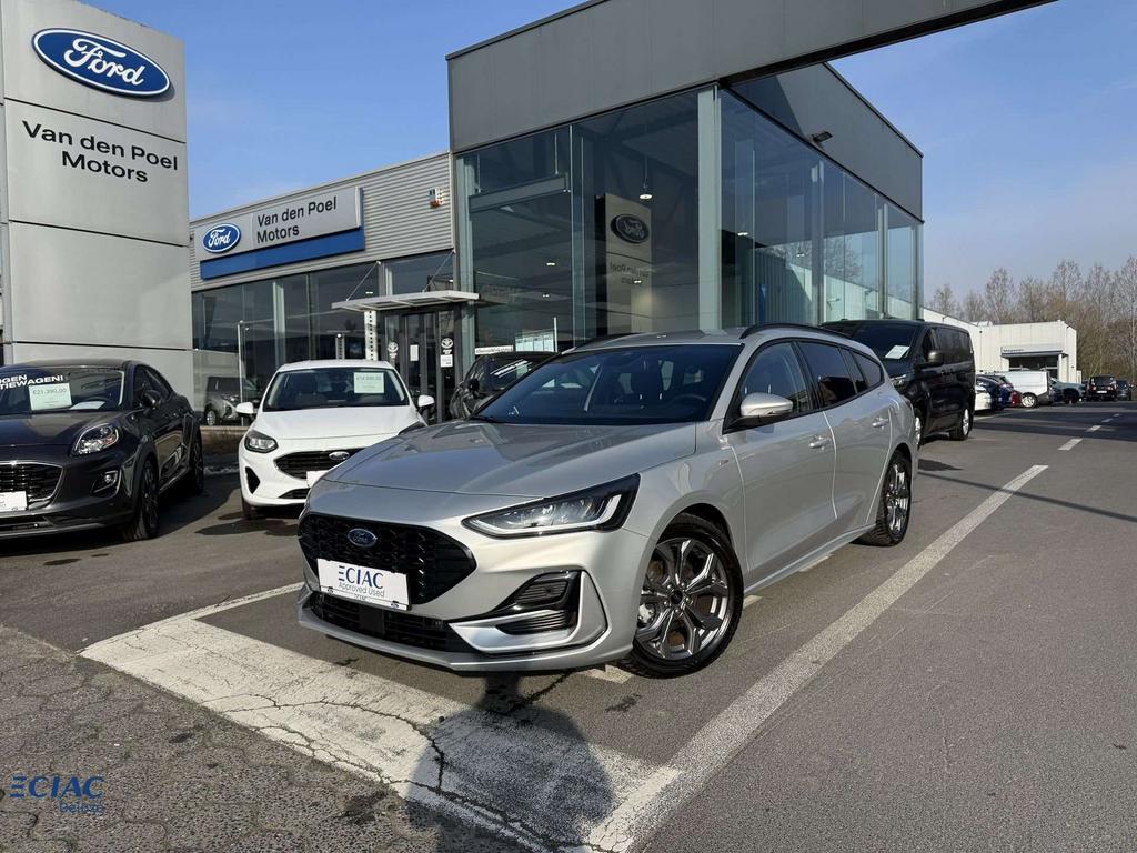 Ford Focus ST-Line  AUT - 2+2jaar garantie, Auto's, Overige kleuren, 155 pk, Bedrijf, Break