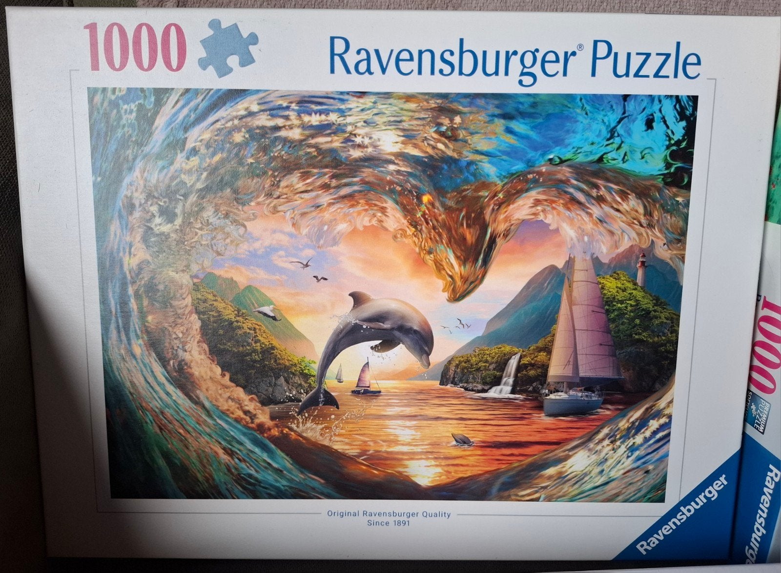 Puzzels Ravensburger/Clementoni 1000, Hobby en Vrije tijd, Denksport en Puzzels, Zo goed als nieuw, Legpuzzel, 500 t/m 1500 stukjes
