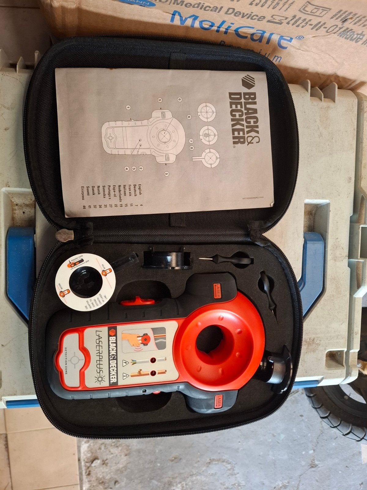 Black and decker detectielaser, Ophalen of Verzenden, Zo goed als nieuw, Overige meters