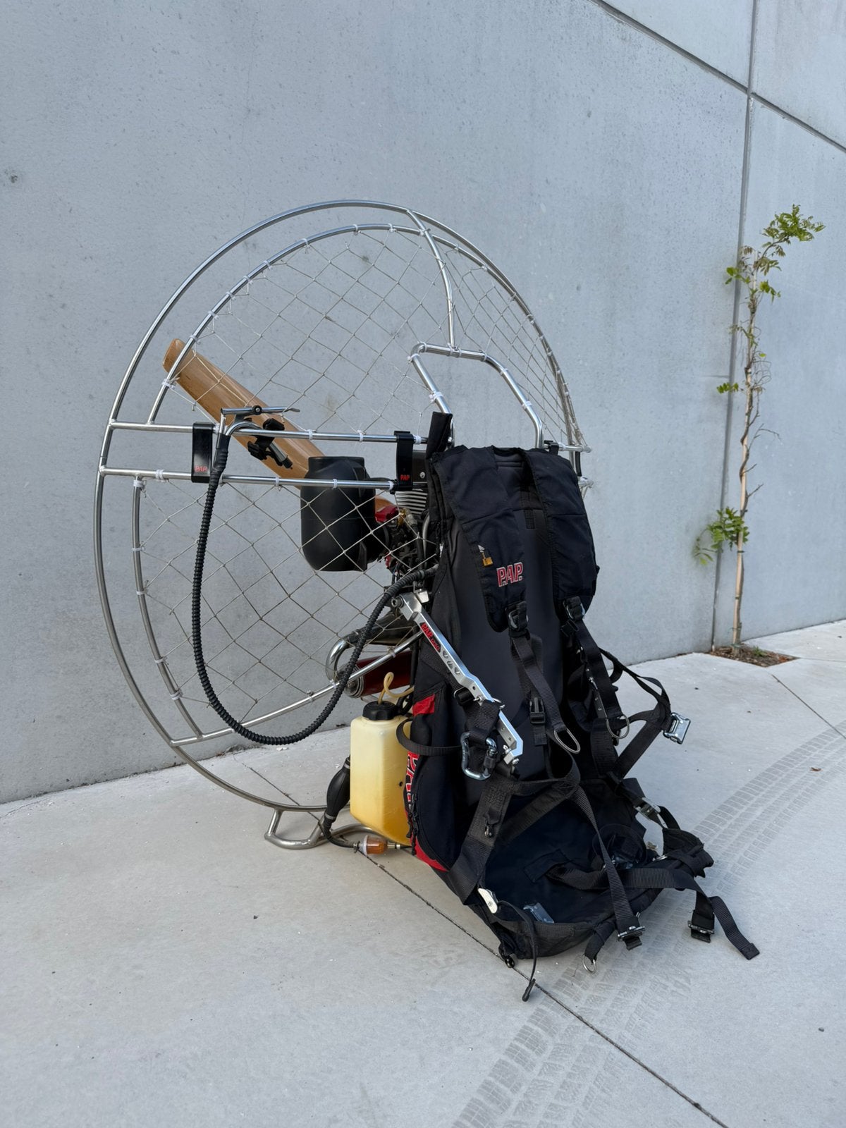 PAP 1250     Vittorazi Fly 100 Evo paramotor in topstaat, Sport en Fitness, Ophalen, Zo goed als nieuw, Paramotor, Gemotoriseerd