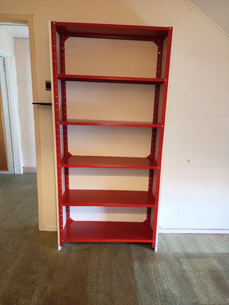 metalen rek 30 cm x 67 cm x190 cm, Ophalen, Met plank(en), Gebruikt, 50 tot 100 cm