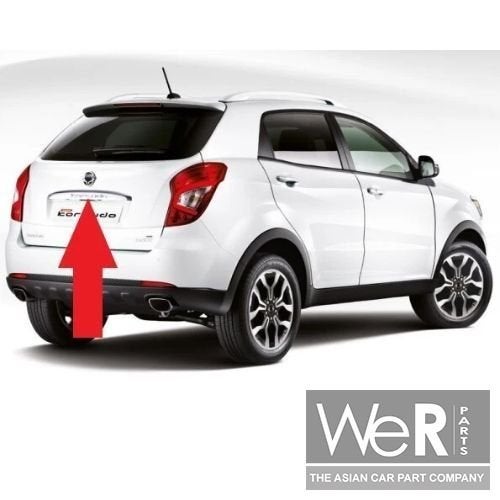 Kentekenverlichting set - SsangYong Korando C 2010-2019 (838, -, -, Ophalen of Verzenden, -