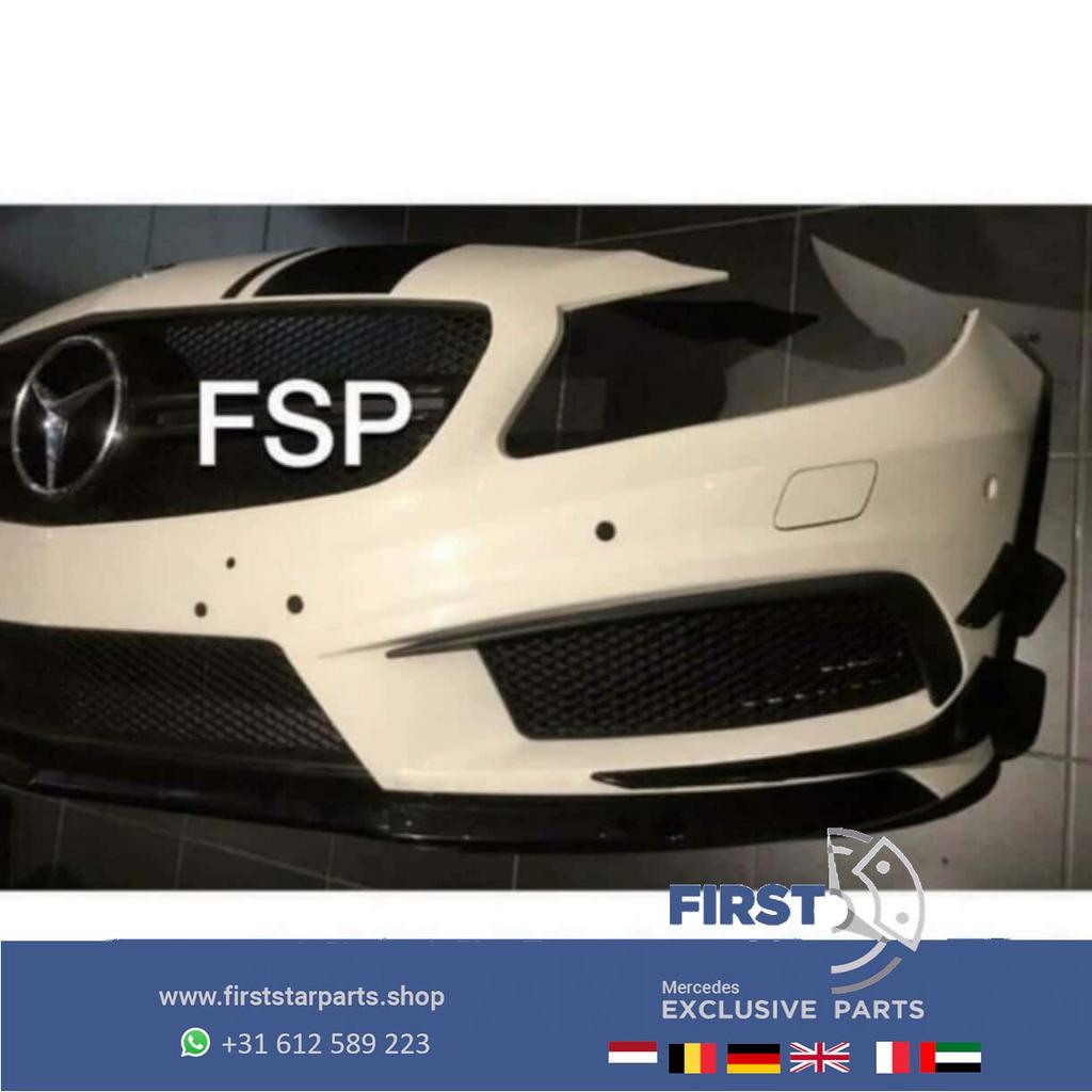 W176 A45 AMG VOORBUMPER AERO PAKKET Mercedes A Klasse 2012-2, Auto-onderdelen, Gebruikt, -, Voor, Ophalen of Verzenden