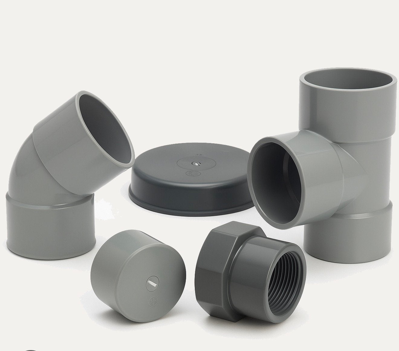 Pvc hulpstukken en koppelstukken stock opruiming, Ophalen