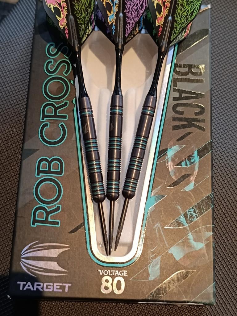 Rob Cross black 23, Sport en Fitness, Darts, Ophalen of Verzenden, Flights