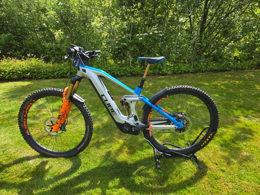 Cube Stereo 140 HPC Actionteam, 625wh, M,2021, 6200km, Full, Enlèvement, Cube