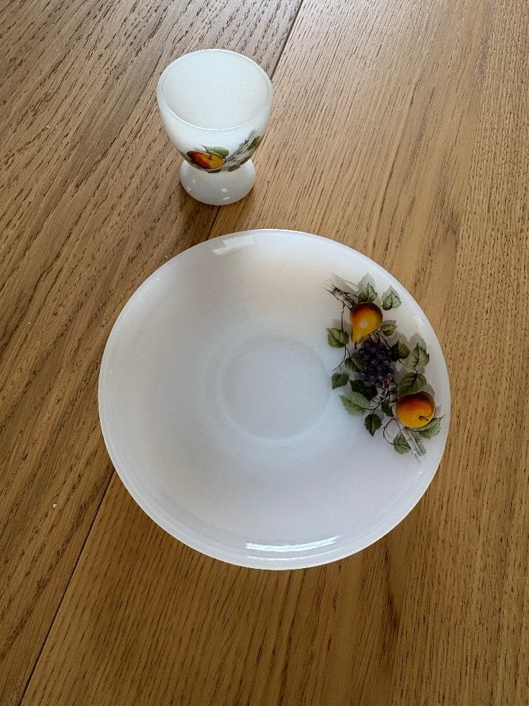 Soucoupe arcopale Fruits de France, Enlèvement ou Envoi