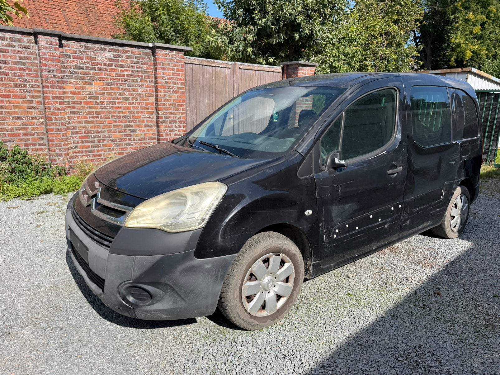 Citroen berlingo 1.6 diesel 55 Kw,Bj 2008,Schade, Auto's, 4 deurs, Stof, ABS, Citroën