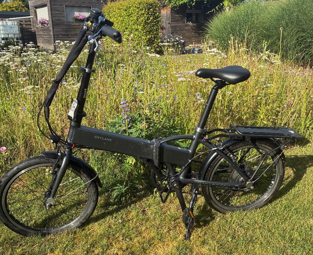 Elektrische plooifiets, Fietsen en Brommers, Gebruikt, Versnellingen, Totaal opvouwbaar, Ophalen