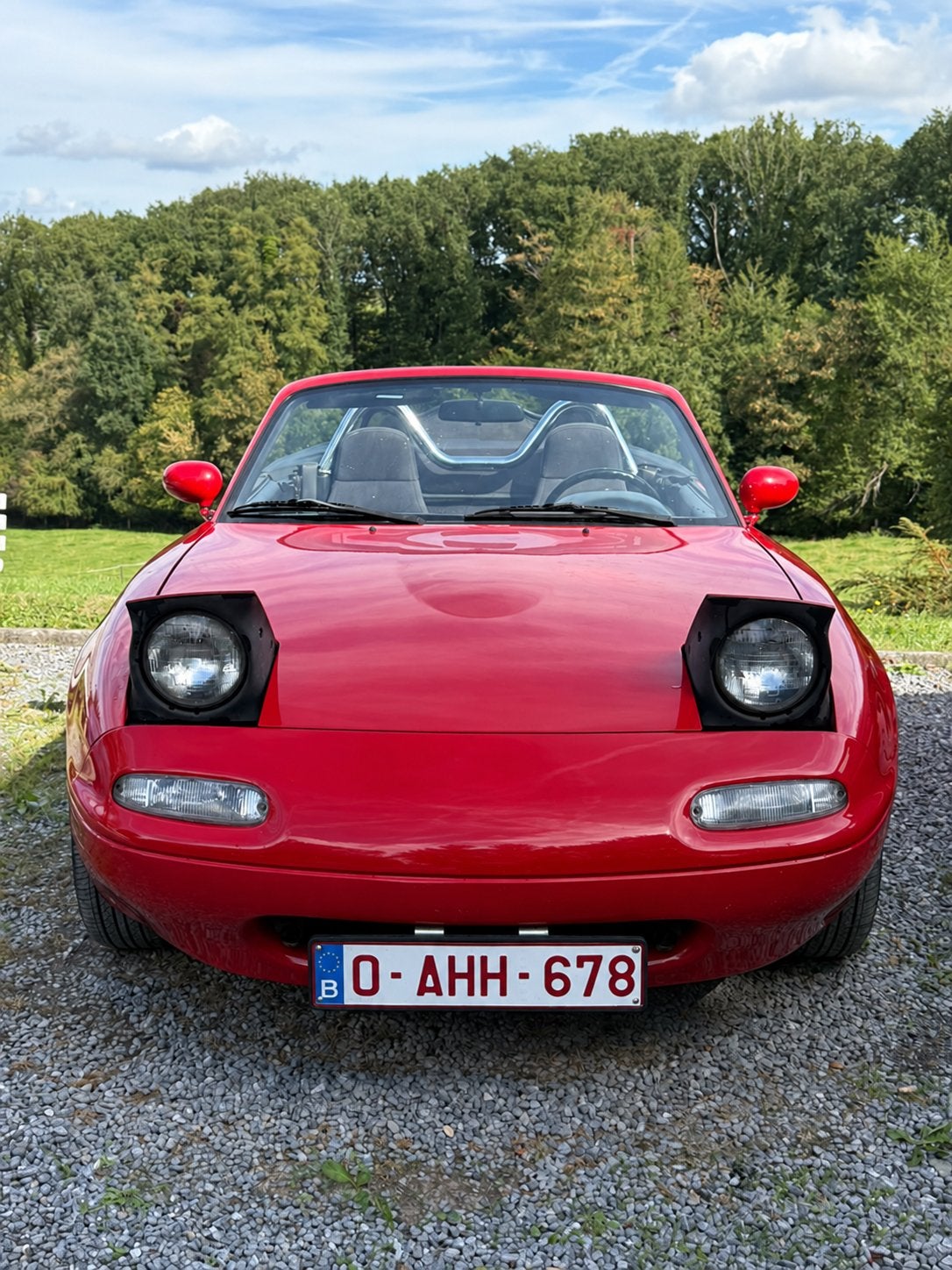 Mazda MX5 NA 1.6, Autos, Cabriolet, Boîte manuelle, Noir, 2 portes