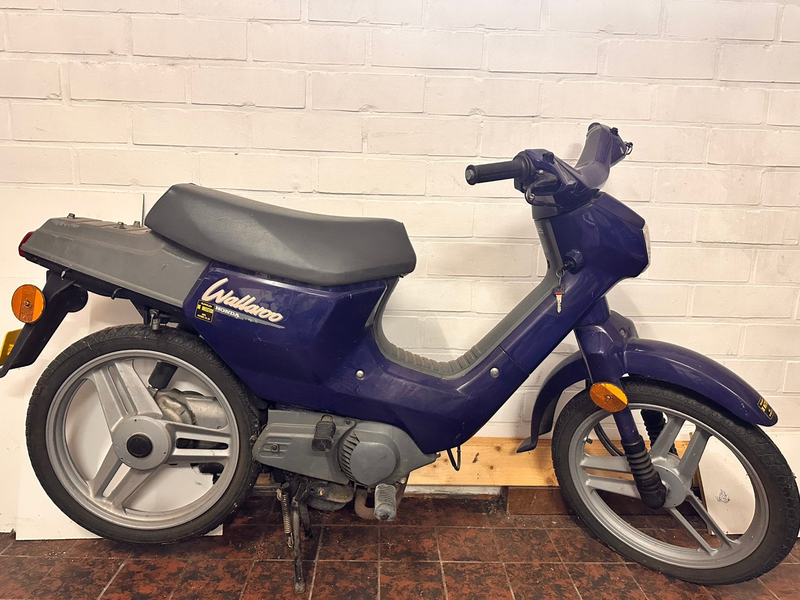 Brommer Honda Wallaroo, Fietsen en Brommers, Brommers | Honda, Ophalen, Gebruikt, Overige modellen, Klasse A (25 km/u)