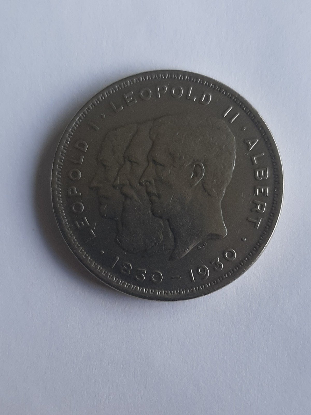 Albert II - 100 francs/2 belga 1930 Pour un post par, Envoi