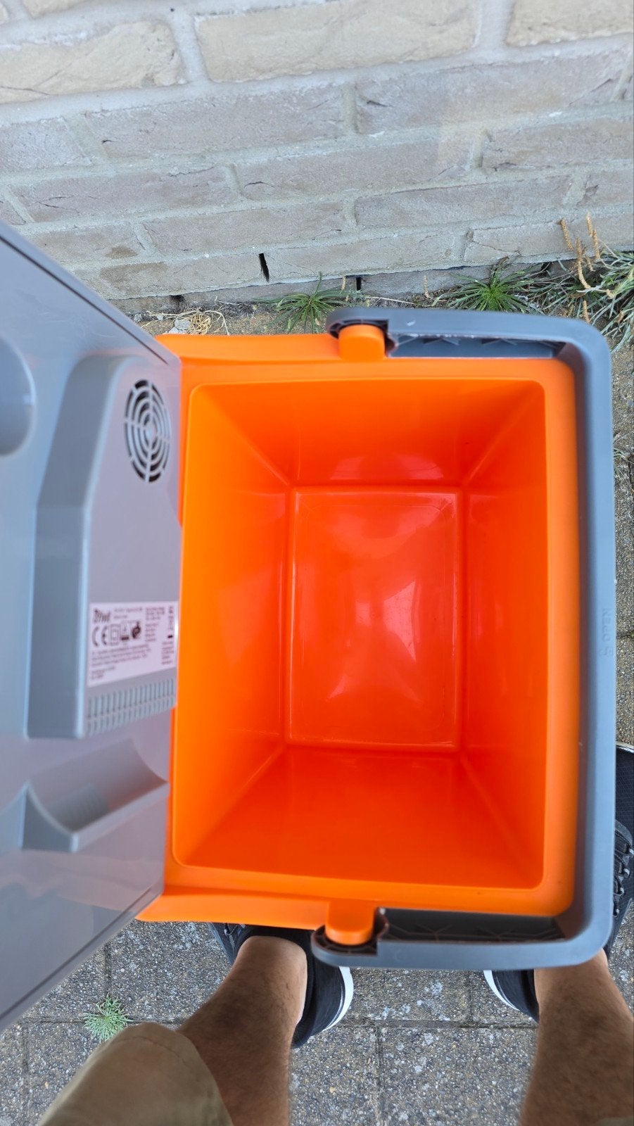 Frigobox, Ophalen