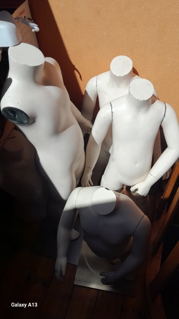 Mannequins d étalages, Articles professionnels, Enlèvement