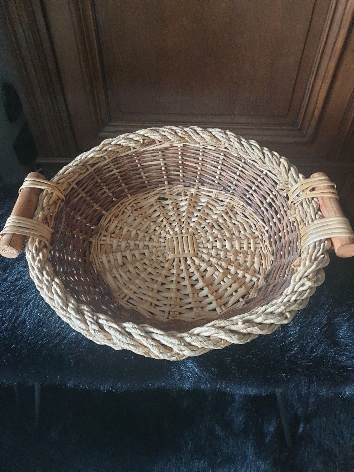 rotan mand, Huis en Inrichting, Ophalen of Verzenden, Mand