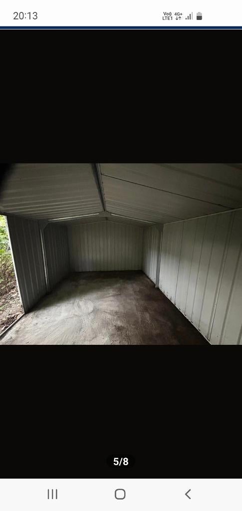 Metalen Tuinhuis 4,5×3 meter, Tuin en Terras, Ophalen, Tuinhuis