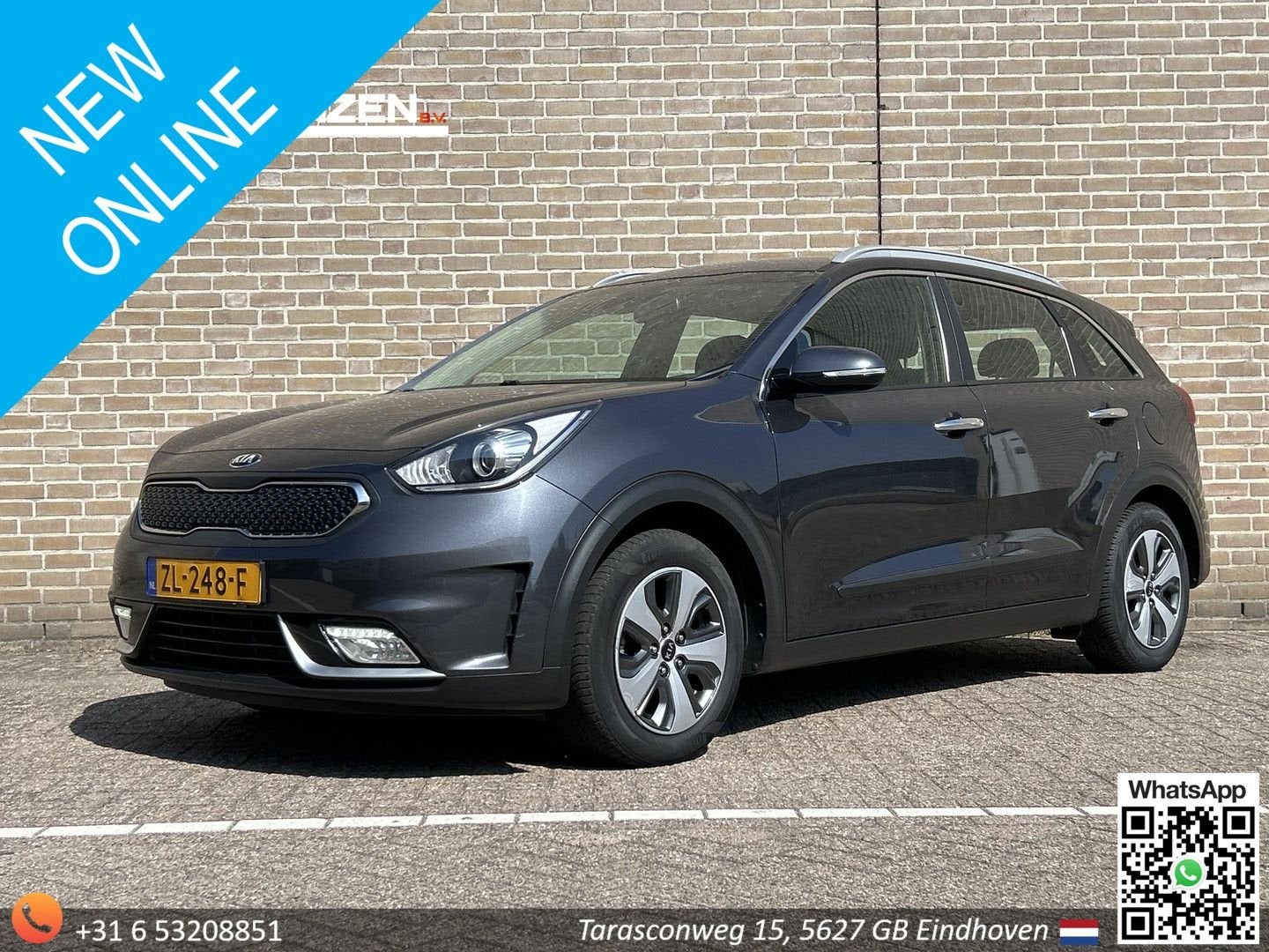 Kia Niro 1.6 GDi Hybrid ExecutiveLine | Climate | Cruise | N, Autos, Kia, Argent ou Gris, Achat, Entreprise, 2 kWh