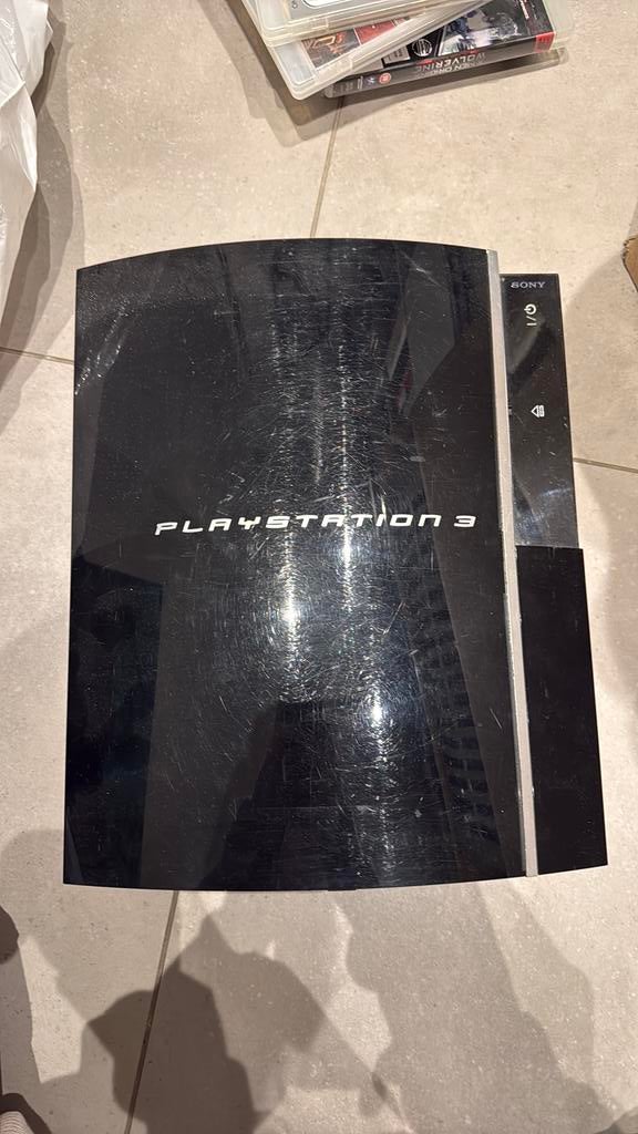 Playstation 3 + spelletjes, Games en Spelcomputers, Spelcomputers | Sony PlayStation 3, Ophalen, Zo goed als nieuw