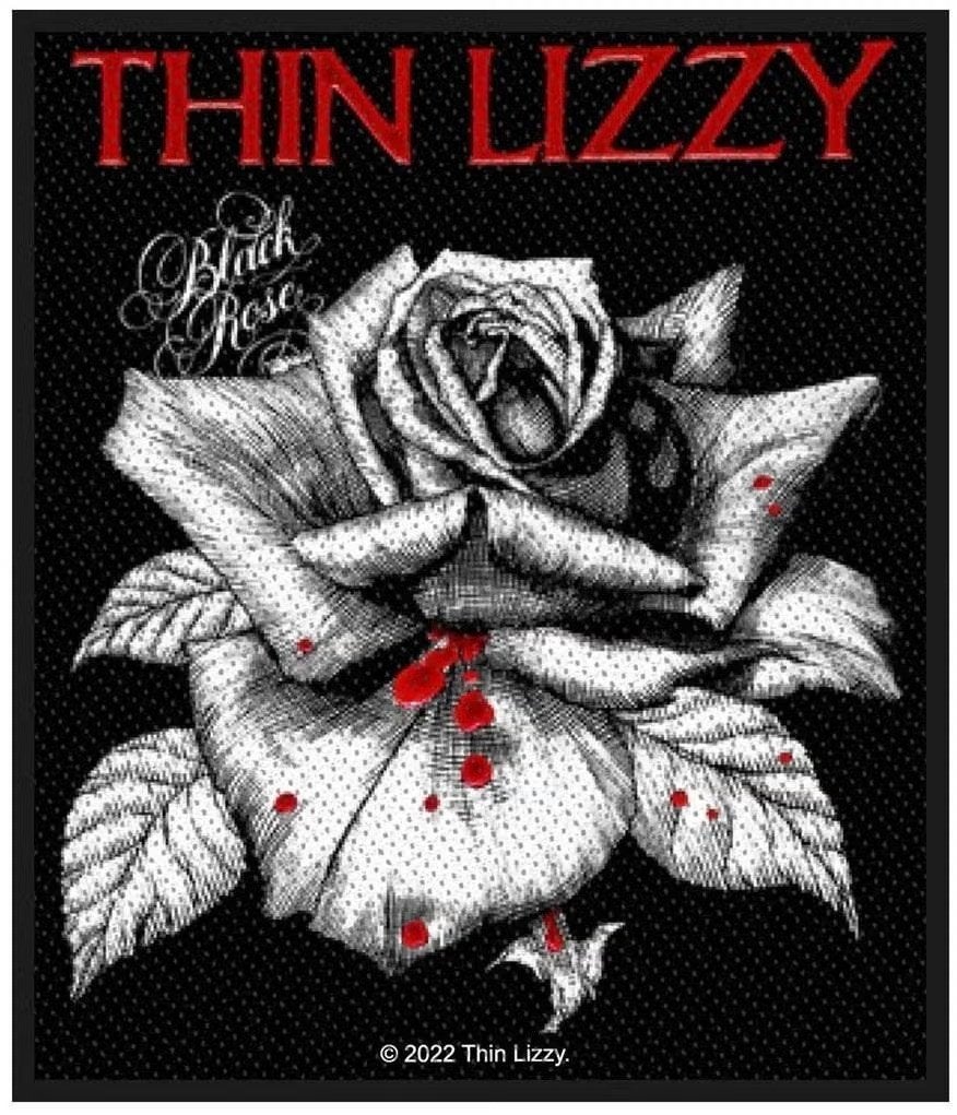 Thin Lizzy - Black Rose - Patch officiële merchandise, Ophalen of Verzenden, Nieuw