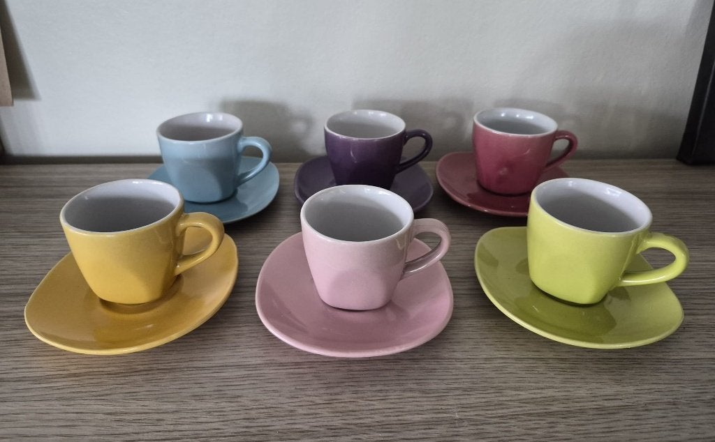 vintage mokka/espresso serviesje, Ophalen of Verzenden, Vintage