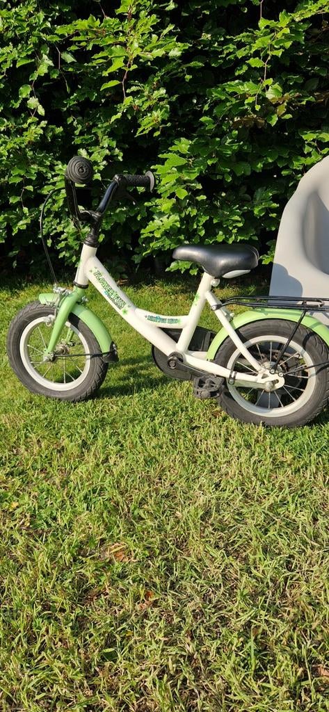 12 inch kinderfiets, Ophalen, Zijwieltjes