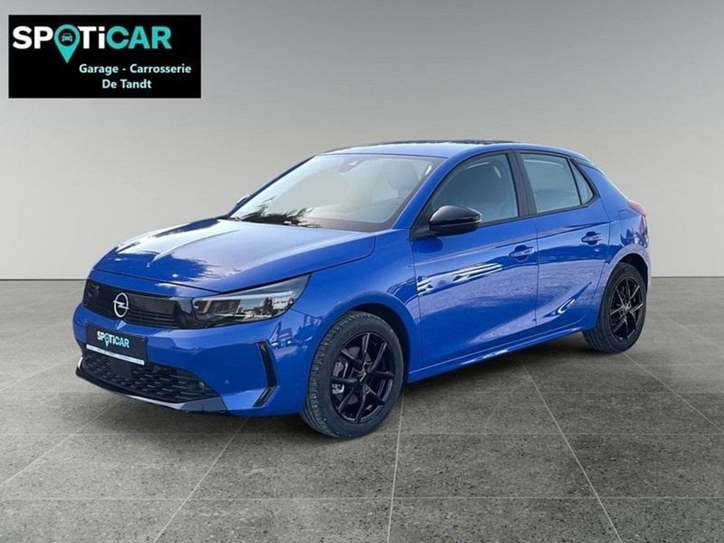 Opel Corsa Edition 1.2 Benzine 100 pk automaat alu velgen !, Euro 6, Blauw, 100 pk, Bedrijf