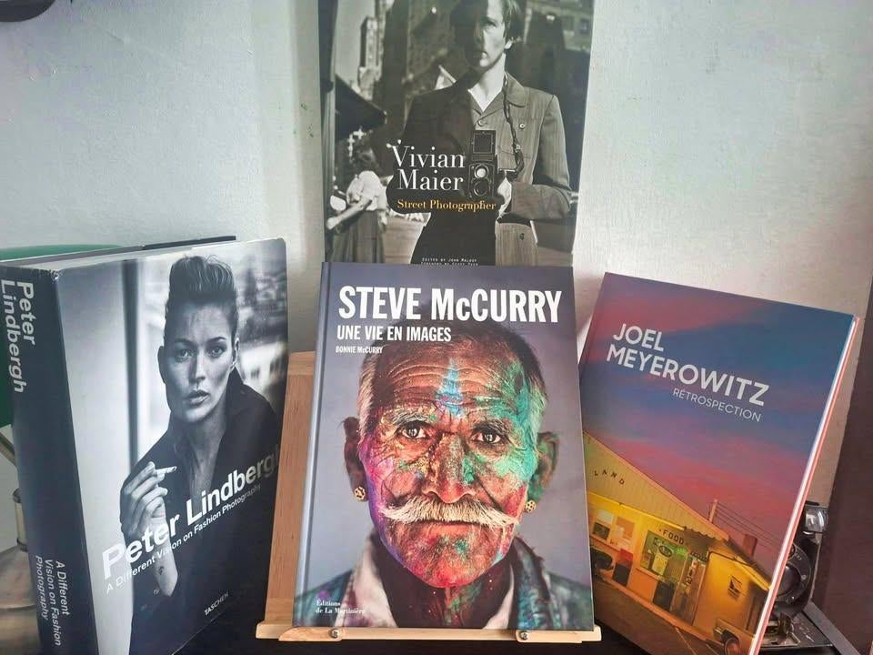 Lot de livres de photographie + livres et revues offerts, Boeken, Ophalen