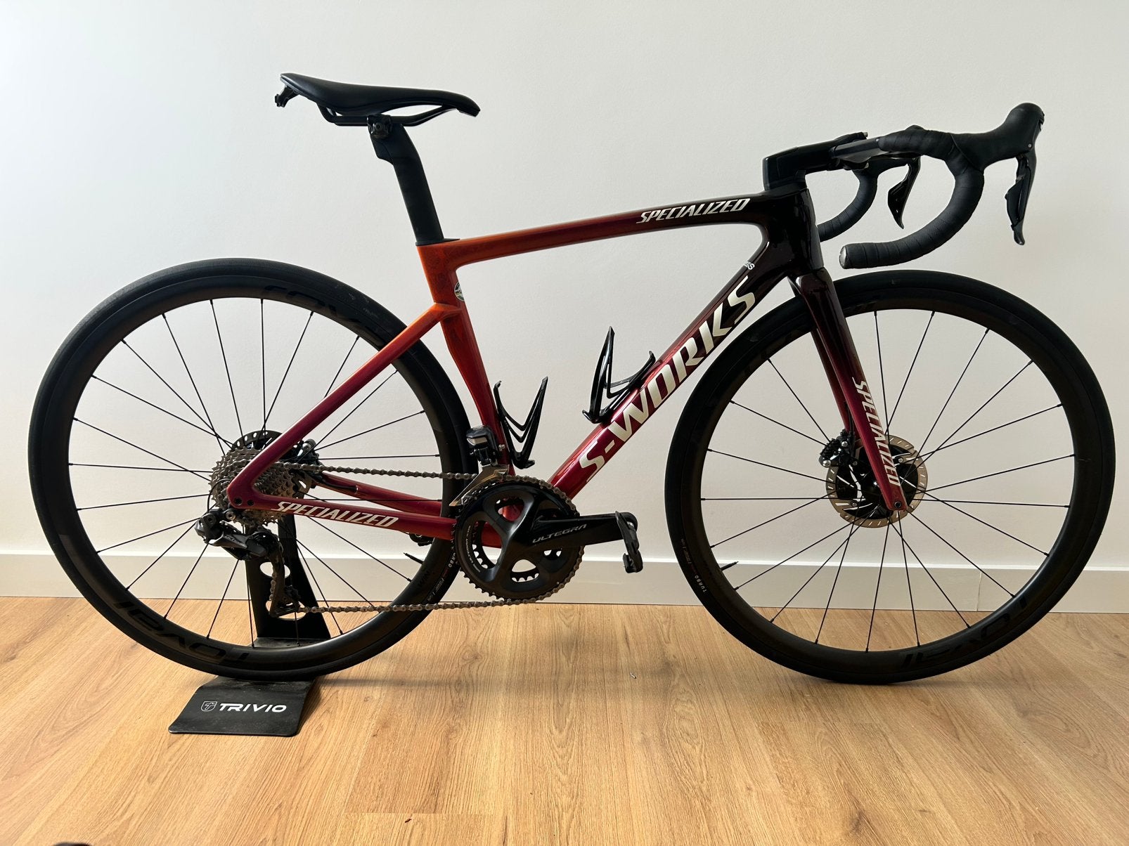 S-Works Tarmac SL7 Di2 Ultegra Disc - maat 52, Ophalen, Zo goed als nieuw