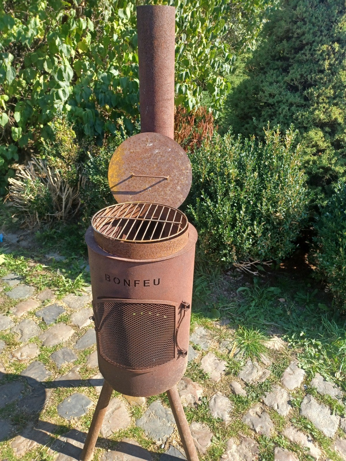 Feu de terrasse "BONFEU", Enlèvement