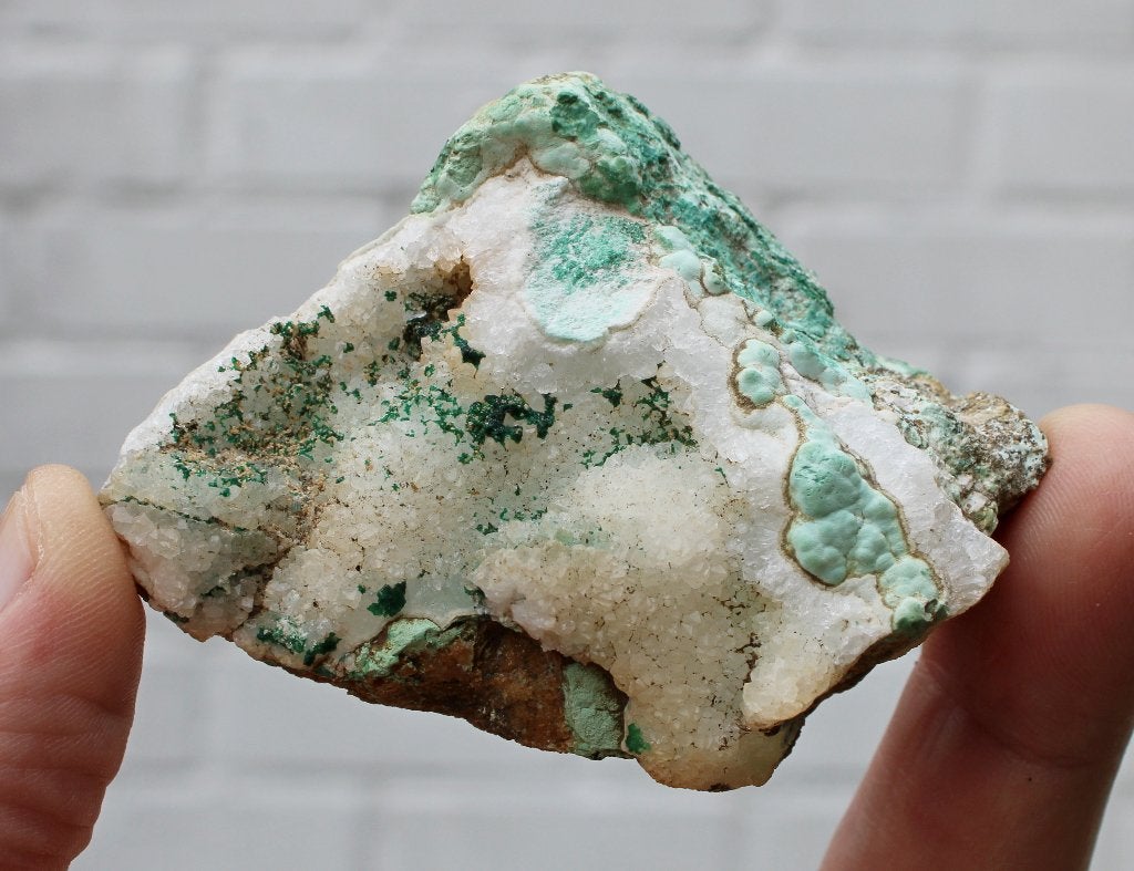 MALACHITE, CHRYSOCOLLE et QUARTZ de KOLWEZI au CONGO, Enlèvement ou Envoi, Minéral