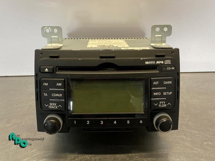 Radio/Lecteur CD d'un Hyundai I30 (I30 07-), Autos : Pièces & Accessoires, -, 3 mois de garantie, Utilisé, Hyundai