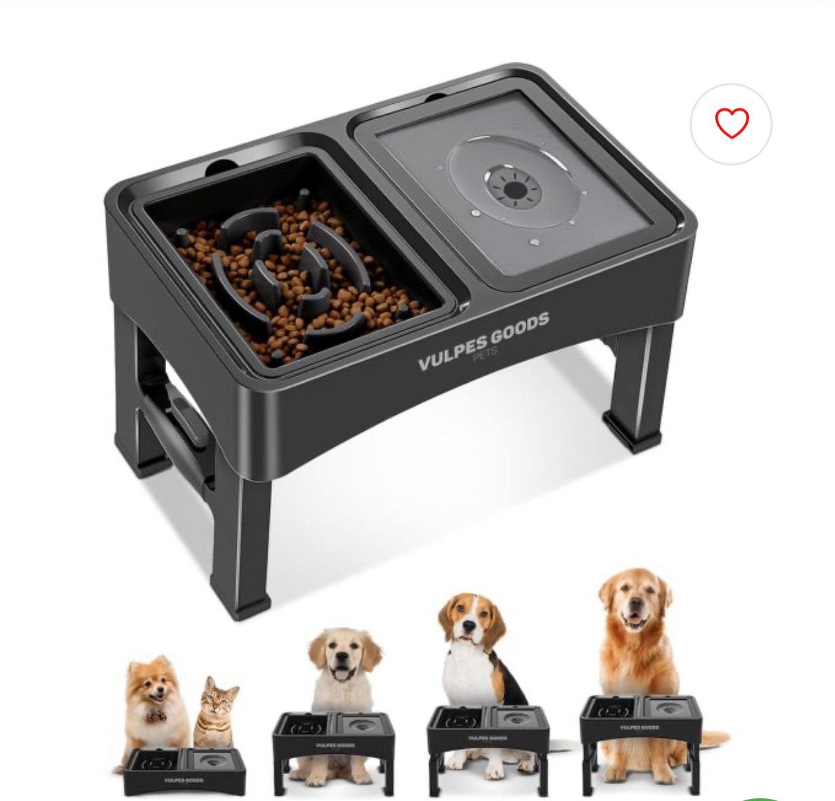 Voerbak en drinkbak voor honden, Enlèvement, Comme neuf