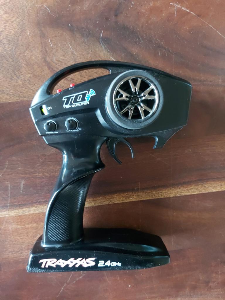 Zender traxxas rc, Ophalen