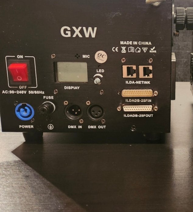 5 Watt RGB laser, Muziek en Instrumenten, Licht en Laser, Ophalen, Zo goed als nieuw, Laser