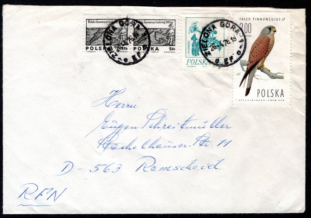 POLOGNE Yt. 2196 Lettre, Envoi, Pologne, Affranchi