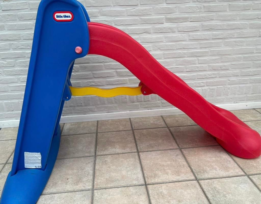 Little Tikes glijbaan rood blauw geel, Ophalen, Zo goed als nieuw, Glijbaan