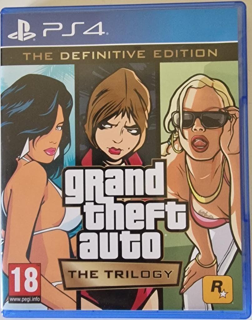 GTA Trilogy Definitive Edition, Games en Spelcomputers, Games | Sony PlayStation 4, Vanaf 18 jaar, 1 speler, Zo goed als nieuw